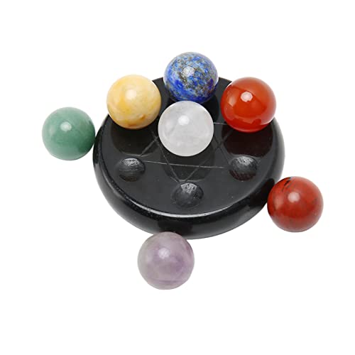 Pierres de chakra et cristaux de guérison SEAFRONT kit méditation avec obsidienne - 3