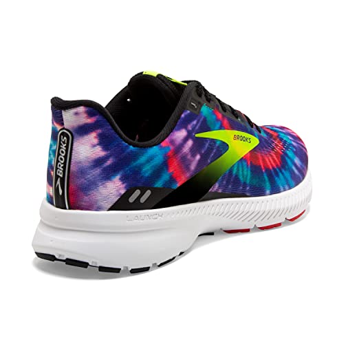 Brooks Brooks Launch 8 Men's Neutral Running Shoe - Black/Nightlife/Red - 12.5