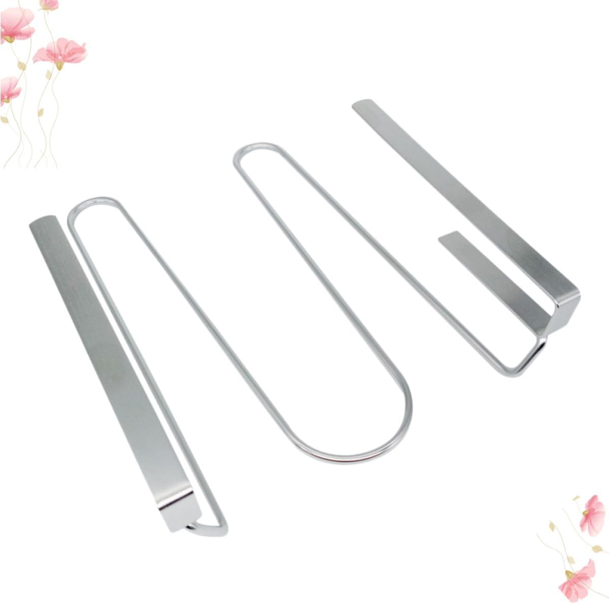 Wine Glass Rack Convenient Storage Stainless Steel Hanging Stemware Holder Silver Color Retro Elegant Style to Reduce Space for Home Bar Use on Bar Counter