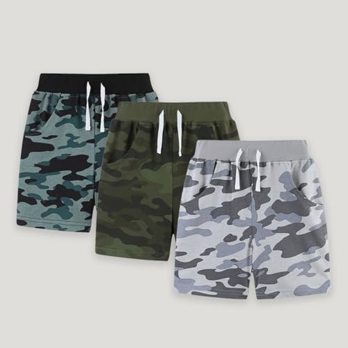 Boys Camouflage Shorts Toddler Boys Athletic Basketball Shorts Cotton Clothes Kids Active Gym Sports Running Bottoms3