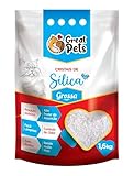Silica 1,6kg Great Pets para Gatos, 1,6kg