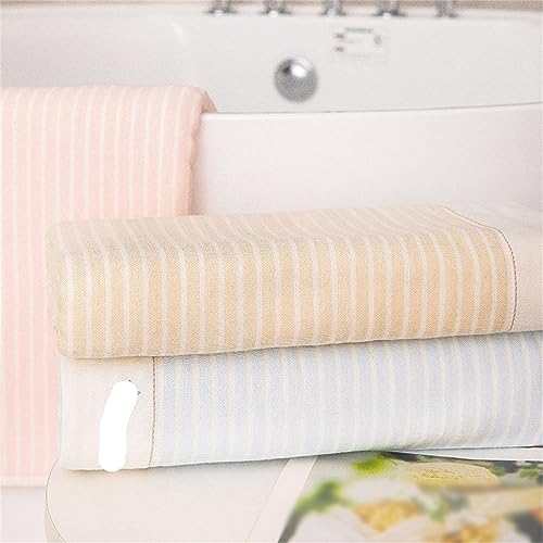 Toallas de baño de algodón ZHCHAO de gasa con textura suave premium 7