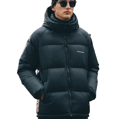 ZVX Duck Down Jackets For Men,Mens Puffer Jacket For Cold