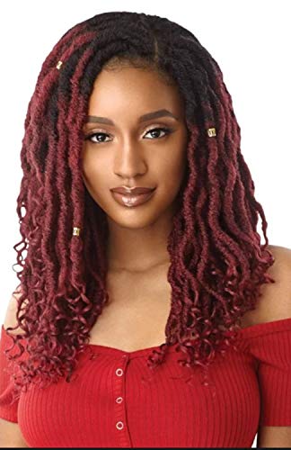 Outre Crochet Braid 30 Stands Wave Bahama Locs 14" (3 Pack, 1B) #TOP11