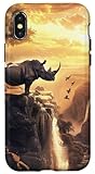 iPhone X/XS Pure Nature Scene and Black Rhino Case