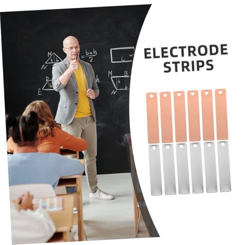 Ipetboom 30paare Kupferplatte Und Zinkblech Für Experimente Mit Batterien Galvanisierung Und Lehre Über Metallstreifenblech Zinkkupferstreifen Für Plating-projekte
