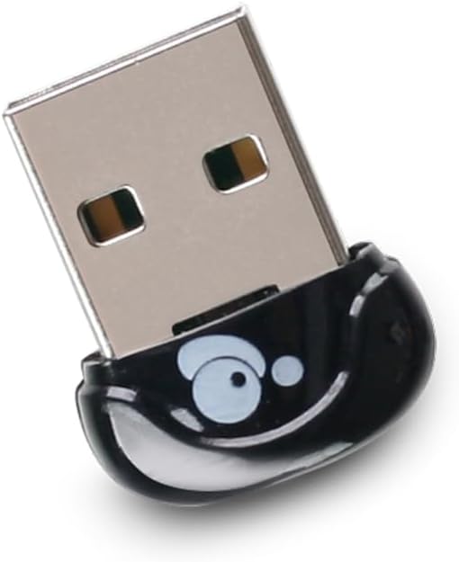 IOGEAR Bluetooth 4.0 Dual-Mode USB Mini Adapter, GBU522, Black