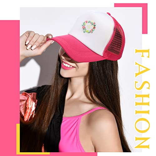 Hercicy 40 Pack Sublimation Blank Trucker Hat Bulk Baseball Cap Adjustable Mesh Unisex Polyester Hat Heat Transfer3