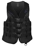 O'Neill Mens Superlite USCG Life Vest 4XL Black Stealth (4723)