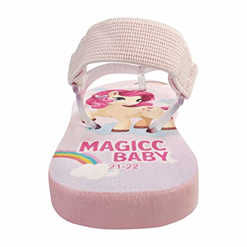 Chinelo Bebê Sandália Infantil Pônei Meninas Magicc Baby