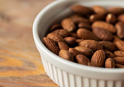 Organic Dry Roasted Almonds, 5 Pounds - Non-Gmo, Unsalted, Vegan, Keto, Paleo, Kosher, Bulk, High In Protein, Dietary Fiber, Vitamin E, Copper, Manganese, Magnesium, And Riboflavin. #TOP5