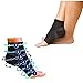 Pack of 2 - Compression Foot Ankle Angel Sleeve Anti Fatigue Compression Foot Sleeve Sock for Ankle Swelling Plantar (L/XL)