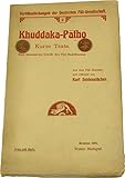  Khuddaka-Patho. Kurze Texte.