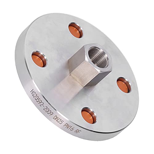 Brida DN25 de acero inoxidable PN16 para reparar uniones de tubería defectuosas de 1 pulgada 6