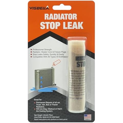 Visbella Radiator Stop Leak Sealer Cover