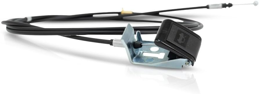 KarParts360 For Toyota Tundra 2000-2006 Hood Release Cable | Black | Plastic/Metal | With Handle | Replacement For 536300C010