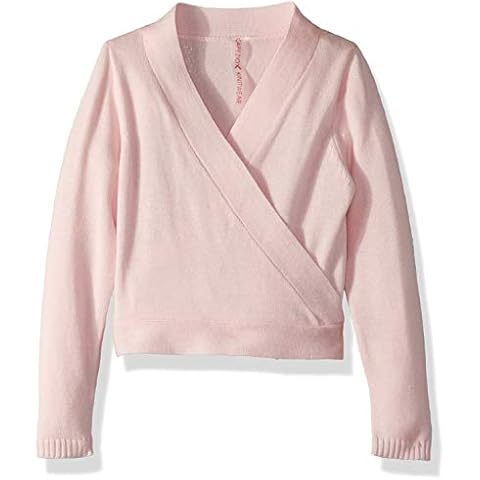 Capezio Women's CK10949C Pink Wrap Sweater Cover