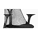 Replacement Office Chair Armrest Pads Compatible with Herman Miller Sayl Office Chair Fixed and Height Adjustable Armrests, Vinyl, Graphite Black (Pair)