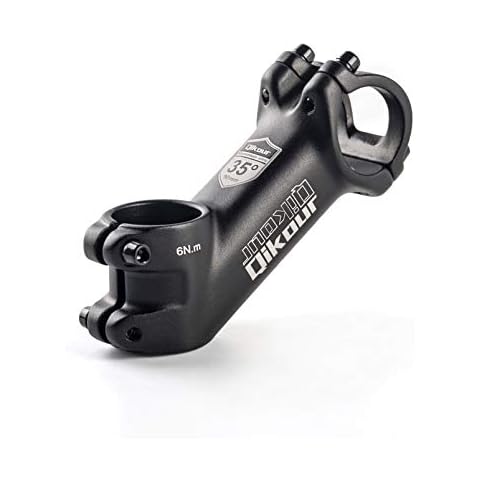 Bike Stem 31.8 Bicycle Stem 35 Degree, Handlebar Riser Extender for Road Bike, Mountain Bike, MTB, BMX, Fixed Gear Bike (Only Fit 1.25"/31.8mm Handlebar) (31.8 x 90mm) Cover