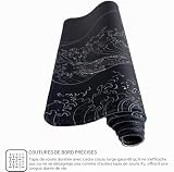 Ningchuya Large Mouse Mat, 700x300mm Extended Gaming Mouse Pad(lang) - 4