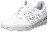 Retro-Look ASICS Herren Gel-Lyte III OG Sneaker, Weiß, 42.5 EU