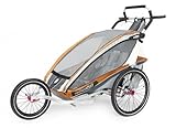 Chariot CX Chassis 2 Children Carrier with Jogging Kit, Copper