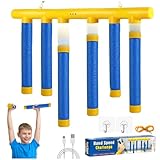 Fallende Stöcke Spiel-Reaktionstraining Spielzeug mit Fallenden Stöcken,Reaktionsspiele Kinder mit 3 Geschwindigkeit,Fangspiel zur Hand-Augen-Koordination,Lustige Reflex Challenge Spiel Catching Stick