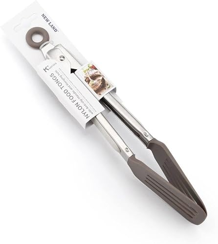 Miniatura 3 de New Land Cuchara de nailon para servir espaguetis y pasta, herramienta de cocina de nailon con un diseño ergonómico y agarre cómodo.