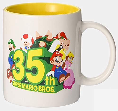 Amazon.co.jp: スーパーマリオ マグカップ SUPER MARIO BROS. 35th