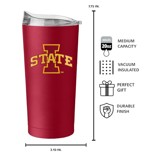 Image of FANMATS NCAA Stainless Steel 20 oz Tumbler - Powder-Coated Finish | Team Color | 20 Fluid Ounces