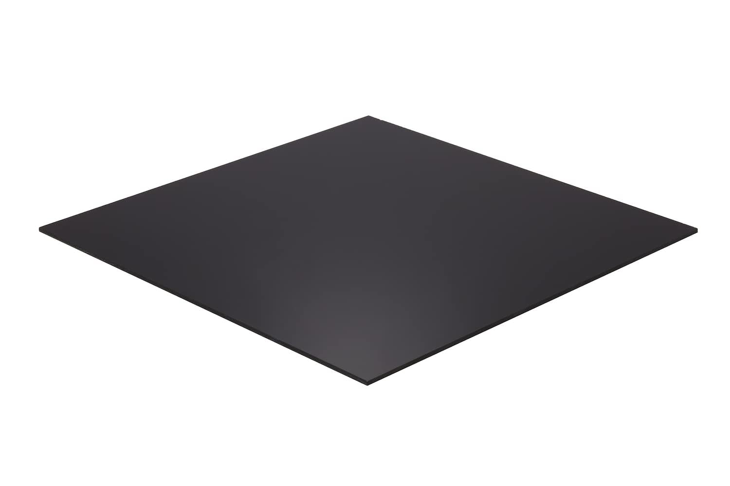 Falken Design Black Acrylic Sheet 12" x 60" x 3/16" Thick Plexiglass Panel for DIY Projects, Laser Cutting, Crafting, Signage & Displays - Shatterproof, Weather-Resistant, Easy to Cut