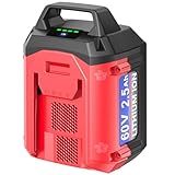 DTK Battery Replacement for Toro 60V Battery 2.5Ah 60V Lithium Battery