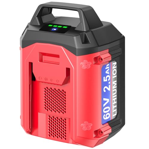 DTK Battery Replacement for Toro 60V Battery 2.5Ah 60V Lithium Battery