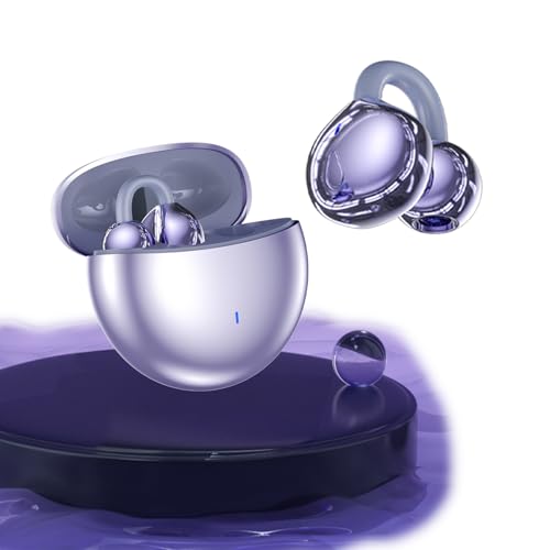 Auricolari a clip per orecchio senza fili Ear Cuff Clip On Ear Buds Cuffie Conduzione ossea Out Of Open Ear Clip bluetooth aperto