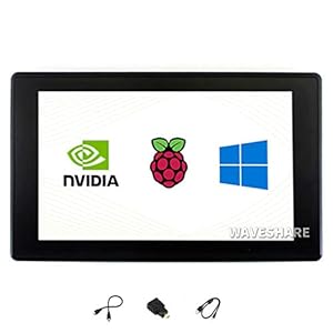 Waveshare 7 inch HDMI LCD (H) (met case) 1024×600 Monitor IPS Capacitief Touch Screen Display met gehard glas Cover…