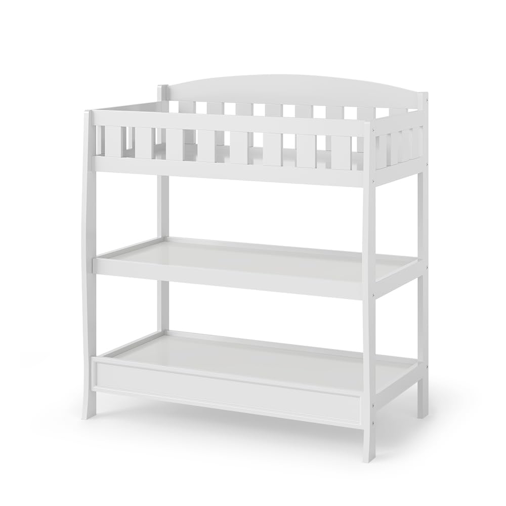 Vicco Table à Langer Nesty, Blanc, 89x99.5cm, utilisable comme rehausseur pour commodes Standard