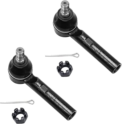 Image of Detroit Axle - 8pc Front End Kit for 2003-2009 Toyota 4Runner FJ Cruiser Lexus GX470, 2 Upper Control Arms w /Ball Joints 4 Tie Rod Ends 2 Lower Ball Joints 2004 2005 2006 2007 2008 Replacement