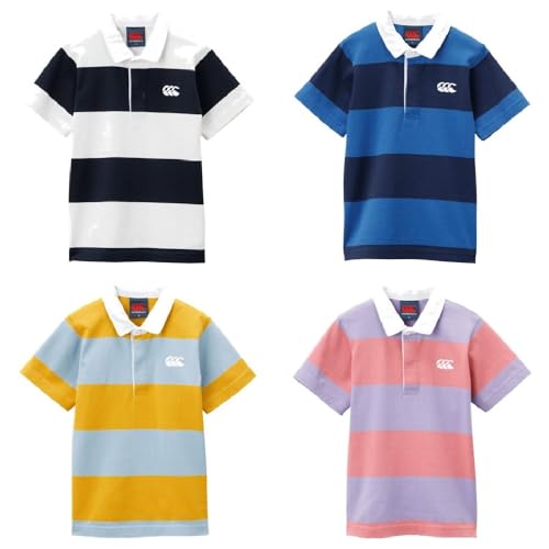 [カンタベリー] ショートパンツ KIDS S/S RUGBY JERSEY キッズショートスリーブラグビージャージ リバーブルー 130cm カンタベリー] ショートパンツ KIDS S/S RUGBY JERSEY キッズショート