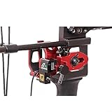 SPORTARC Pfeilauflage aus Aluminiumlegierung, verstellbare Capture-Pfeilauflage, Drop-Away-Pfeilauflage, Start- und Landeplattform für Bogen- und Bogenschießenausrüstung, rot