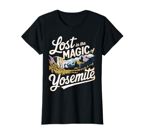 Parque Nacional Yosemite Montaña Naturaleza California Camiseta