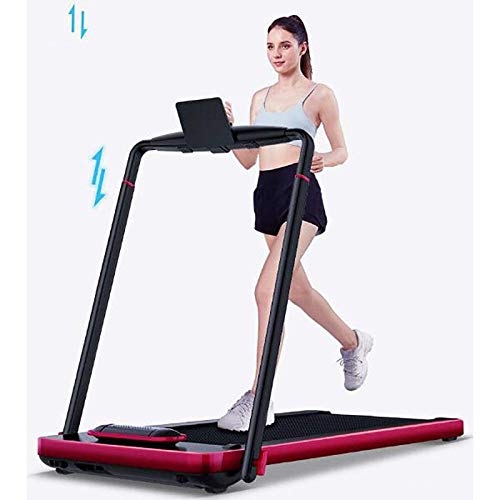 Image of Folding Motorised Treadmill Desk Treadmill Silent Electric Treadmill,Real-time Heart Rate Monitoring,handrail Height Adjustable,Walking Treadmill for