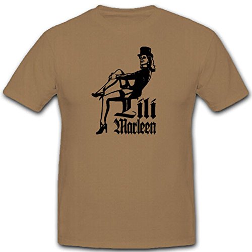 T-shirt militaire Lilli Marleen la nostalgie d'une chanson mythique