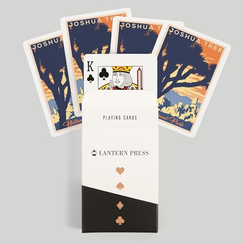 Baraja Lantern Press Joshua Tree 52 Cartas Póker miniatura 6