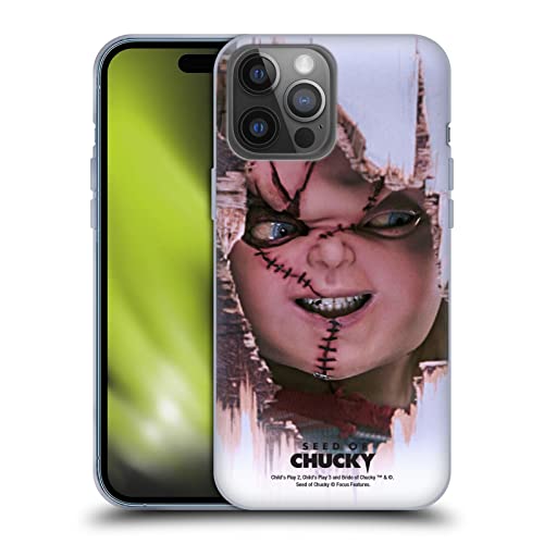 Head Case Designs Officially Licensed Seed Of Chucky Doll Key Art Soft Gel Case Compatible With Apple Iphone 14 Pro Max #TOP5