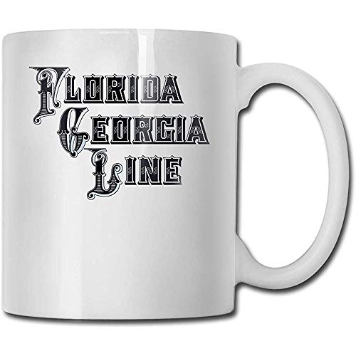 Florida Georgia Line Mug Personalidad Taza de café Agua Té Copa de bebida 330ml
