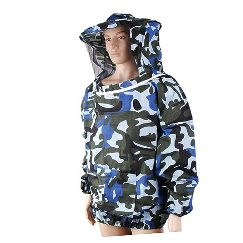 Mipcase 3 Pecas Roupas De Proteção De Abelha Equipamento De Proteção De Abelha De Camuflagem Traje D