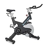 Capital Sports Radical Arc X18 - Indoor Bike, Cyclette ergonomica, Home Trainer, Grado di Training, Fino a 120 kg, manopola Inclusa, Sella Regolabile, Disco del volano con 13 kg, Nero