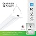 Sunco Motion Sensor 4ft LED Shop Light, Garage Lights Ceiling LED Plug-in Fixtures, 40W, 5000K Daylight, 4300 Lumens, Frosted, Motion Activated, Linkable Suspension Mount, ETL 2 Pack.