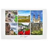 artboxONE Poster 60x40 cm Natur Die Eifel - Kollage 