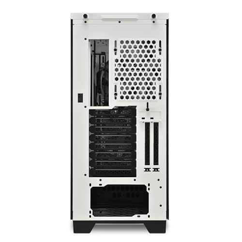 Image of Sharkoon Elite Shark CA300T Mid Tower PC Computer Case I Support Mini-ITX, Micro-ATX, EATX Motherboard I 2X Side Panel Tempered Glass with 4 x 120 mm Addressable RGB LED Fan (pre-Installed) - White
